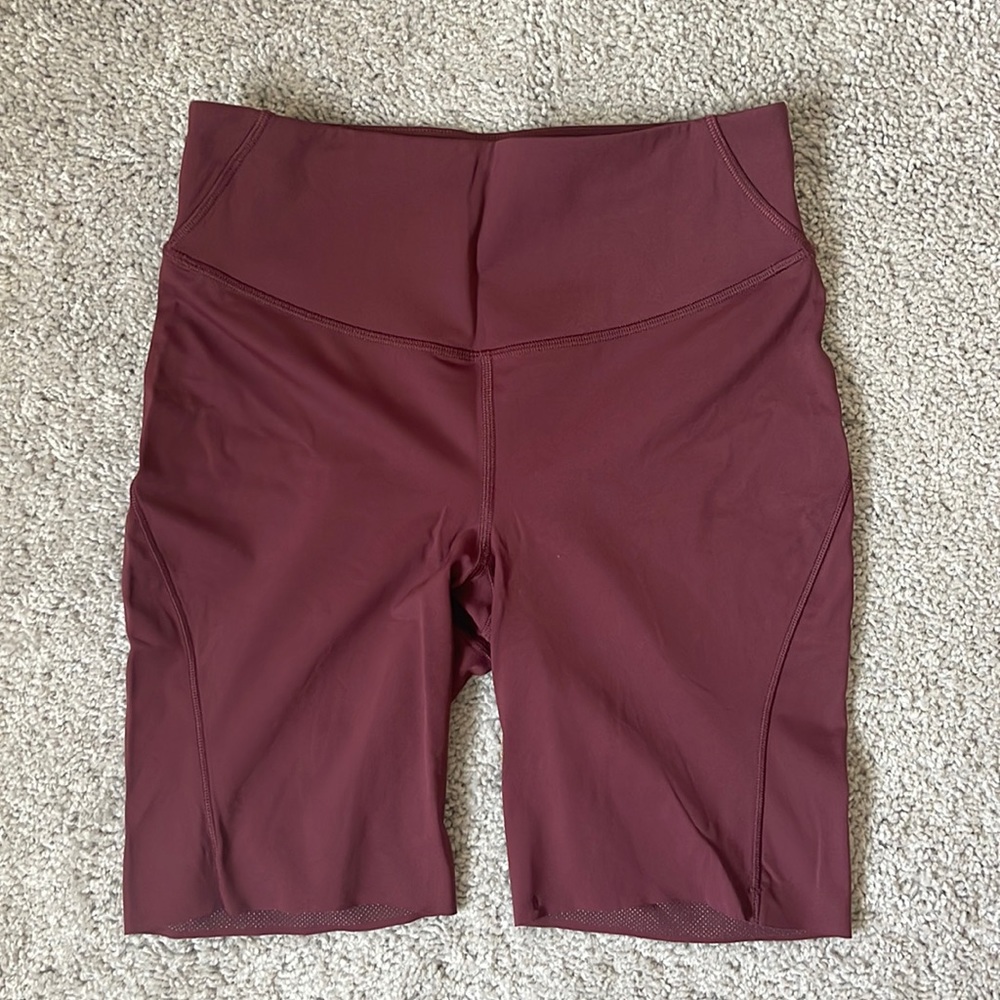 Lululemon biker shorts size 8